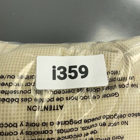 NEW Quiksilver Men's L Tan Waffle Hooded Pullover Sweatshirt Stretch - Picture 10 of 10